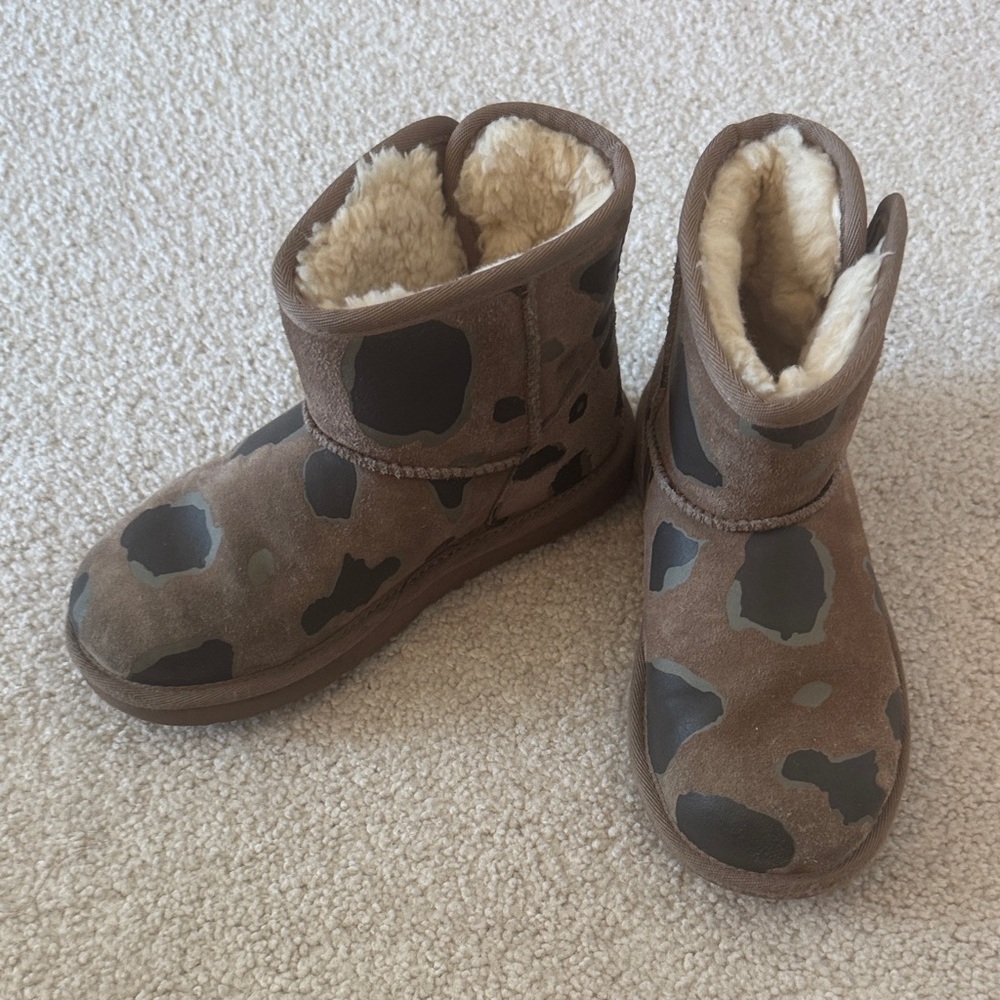 UGG Tan Shearling Boots